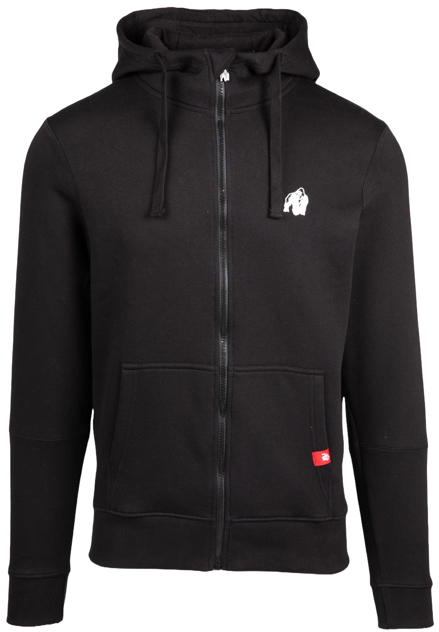 Gorilla Wear Leon Zipped Hoodie, black