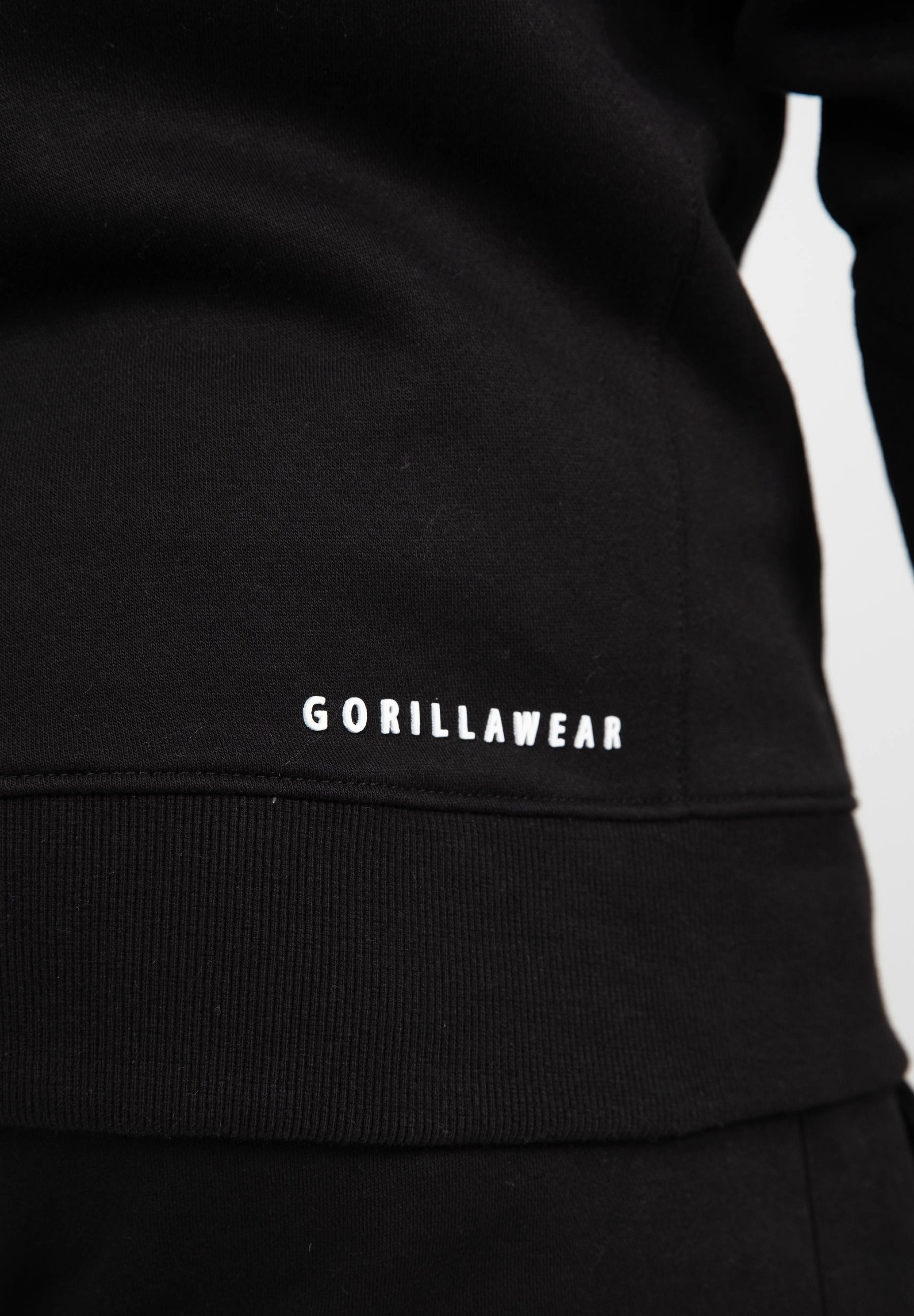 Gorilla Wear Leon Zipped Hoodie, black