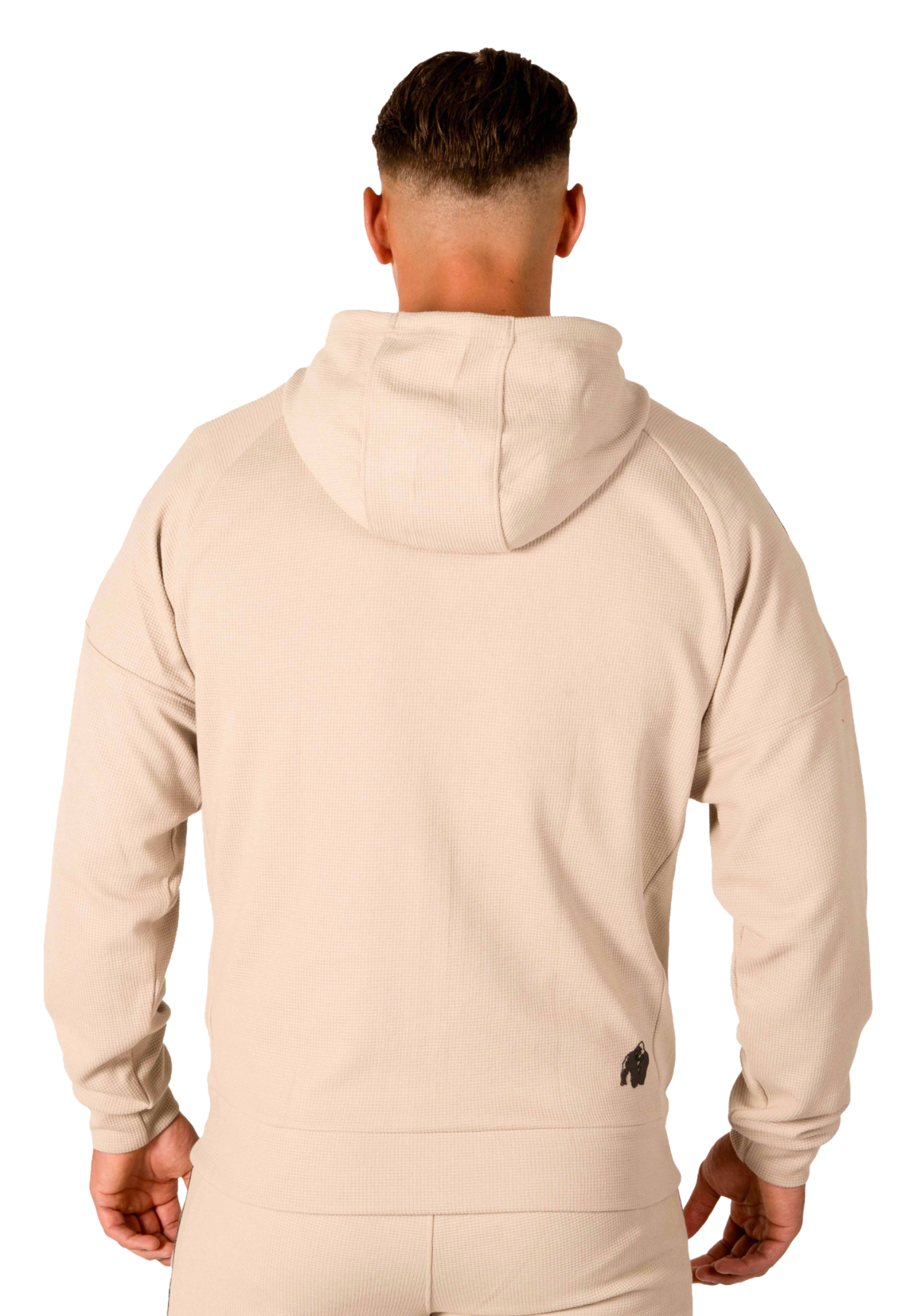 Gorilla Wear Harvey Hooded Track Jacket, beige