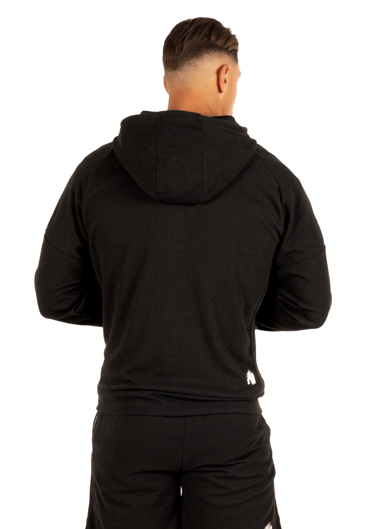 Gorilla Wear Harvey Hooded Track Jacket, black