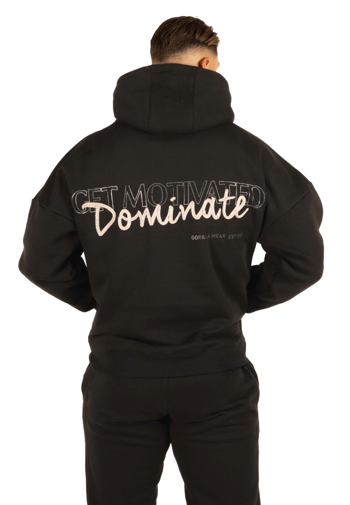 Gorilla Wear Jordan Oversized Hoodie, black