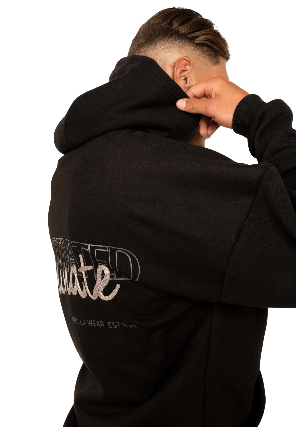 Gorilla Wear Jordan Oversized Hoodie, black