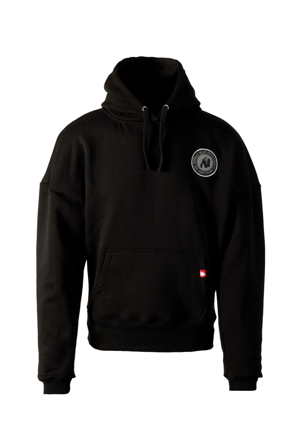 Gorilla Wear Jordan Oversized Hoodie, black