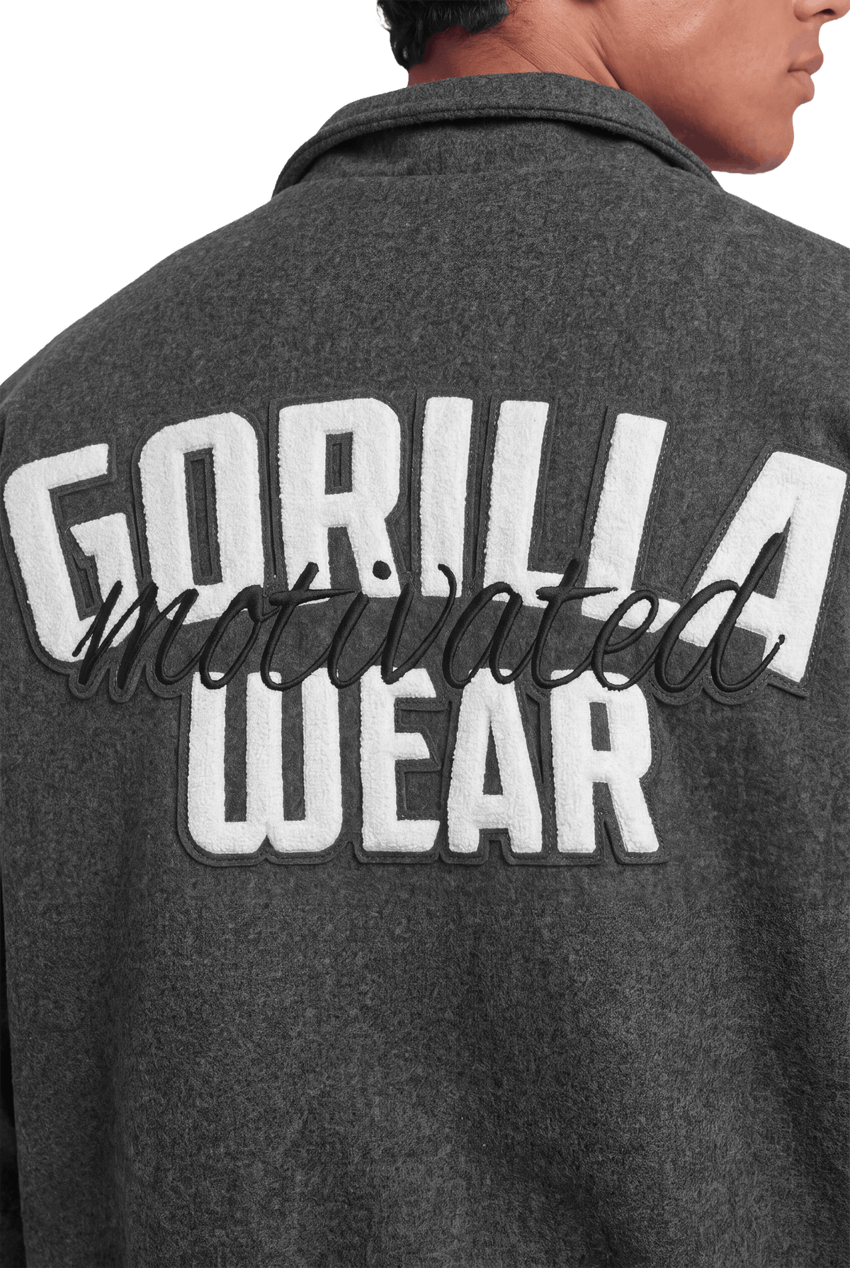 Gorilla Wear Stockholm Varsity Jacket, grey