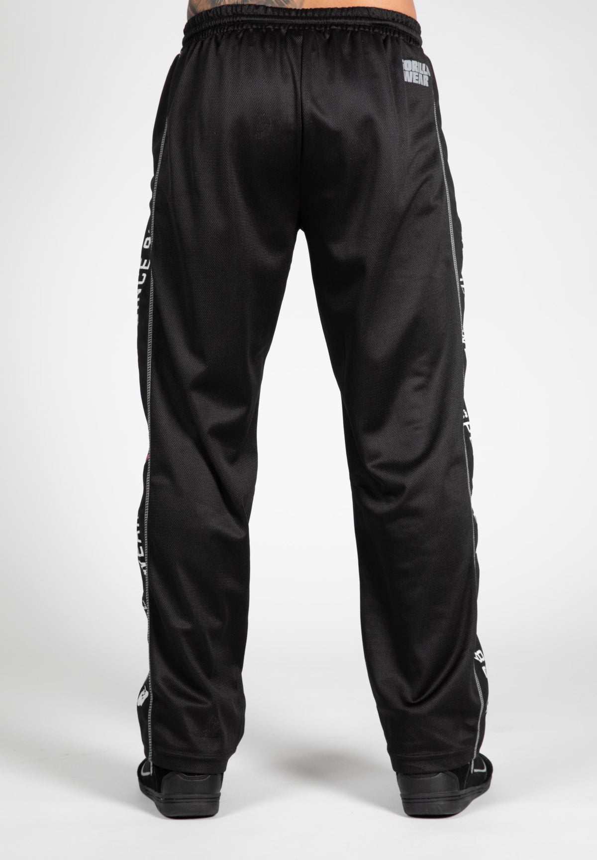 Gorilla Wear Functional Mesh Pants, black/white