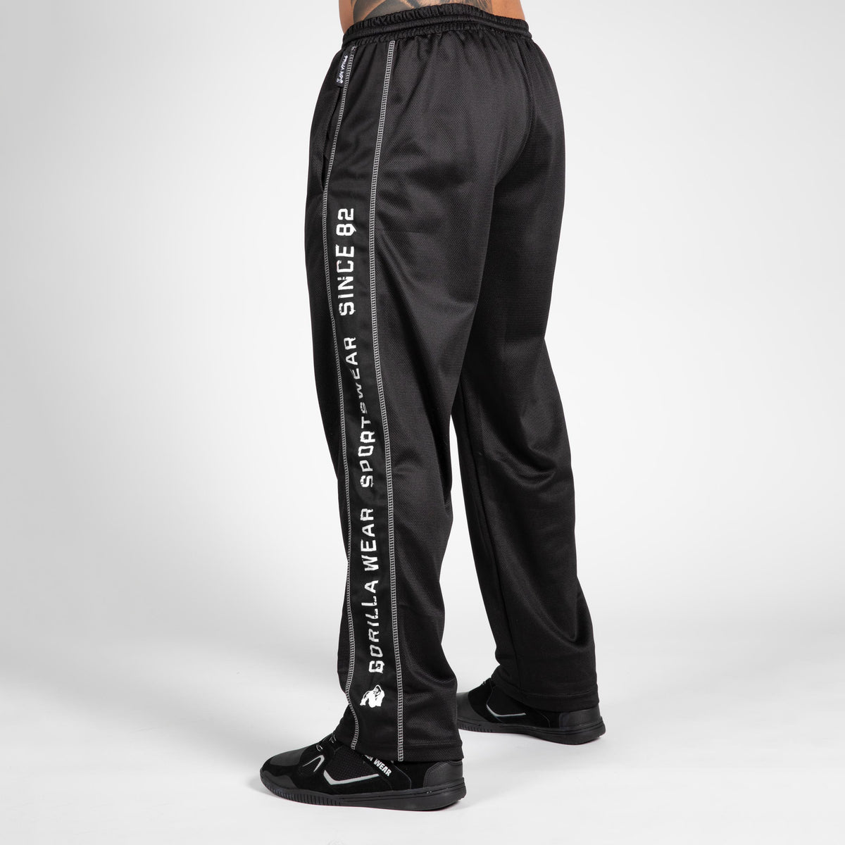 Gorilla Wear Functional Mesh Pants, black/white