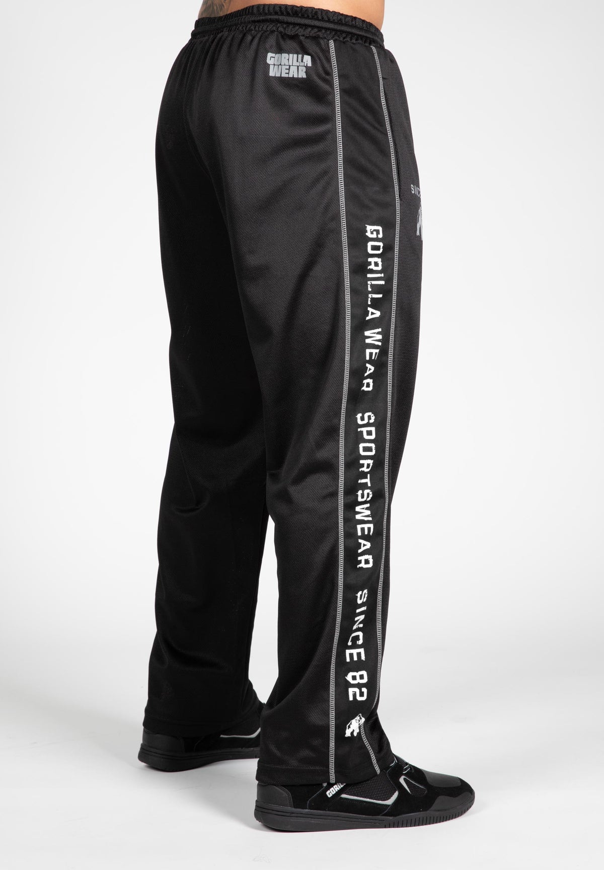 Gorilla Wear Functional Mesh Pants, black/white