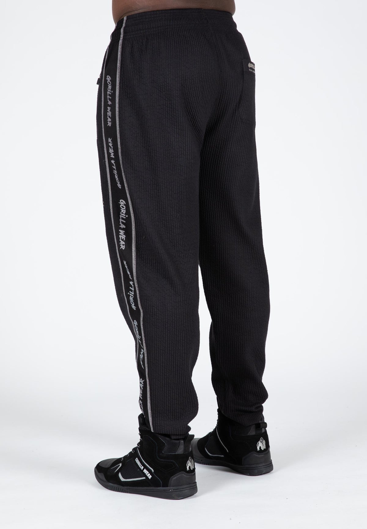 Gorilla Wear Buffalo Old School Workout Pants, black/grey