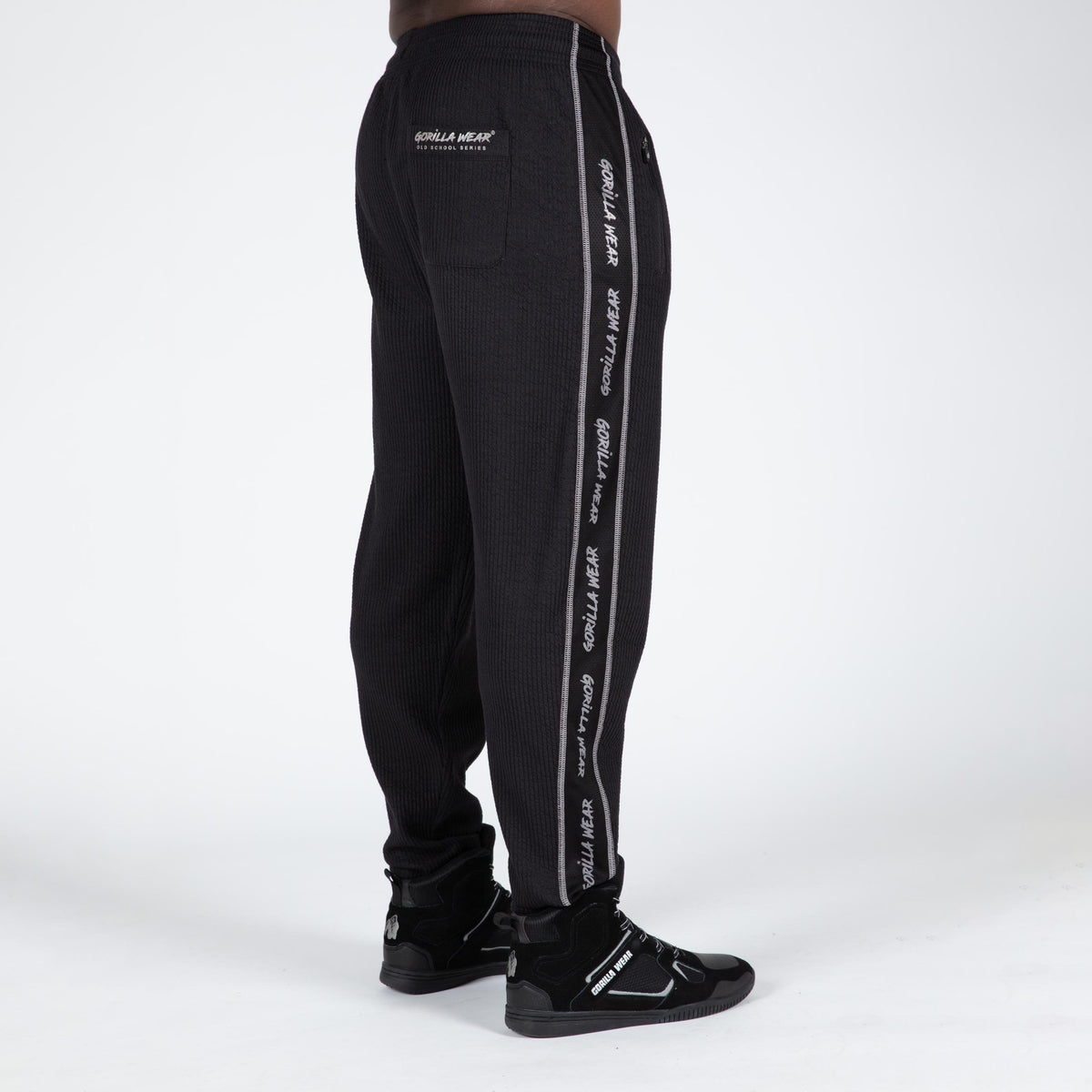 Gorilla Wear Buffalo Old School Workout Pants, black/grey
