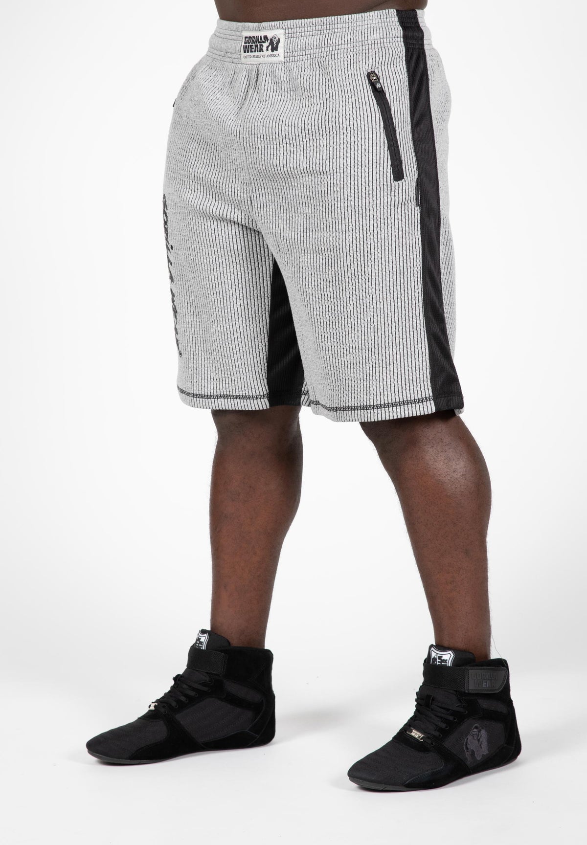 Gorilla Wear Augustine Old School Shorts, grey
