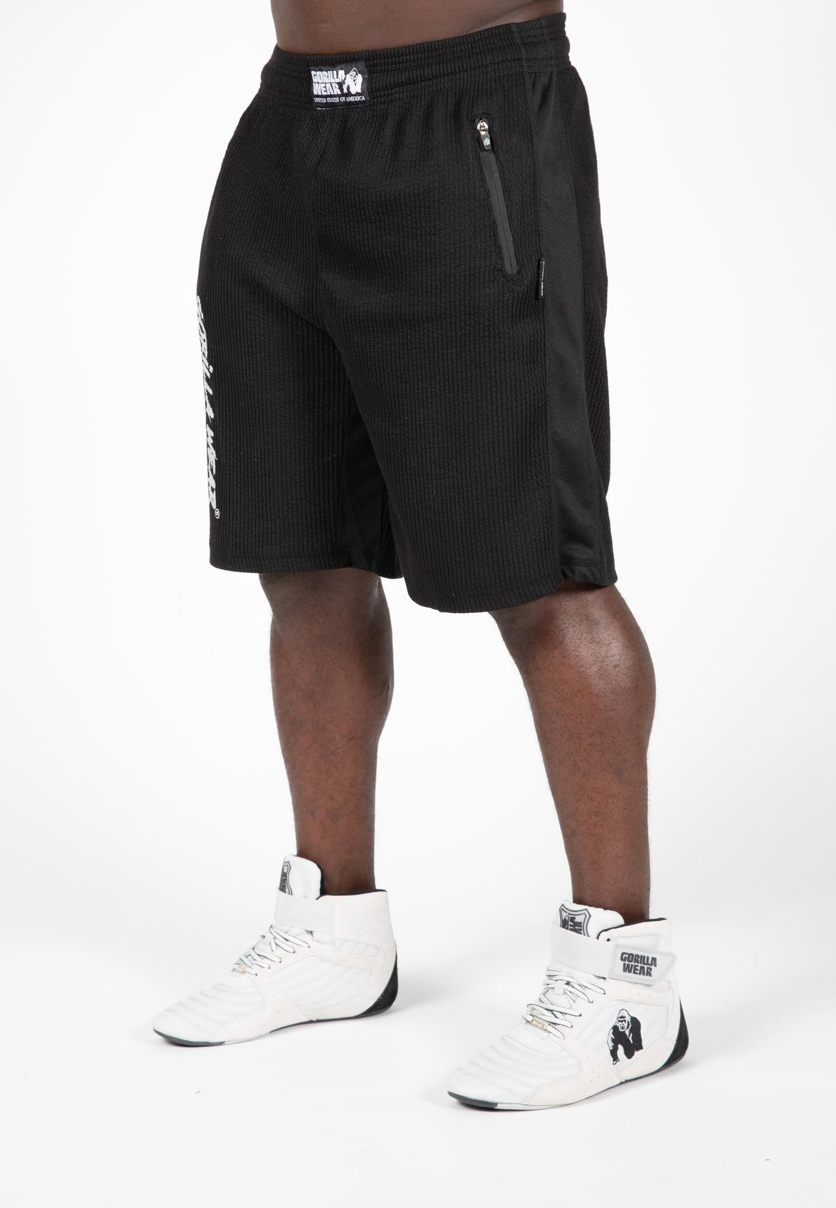 Gorilla Wear Augustine Old School Shorts, black