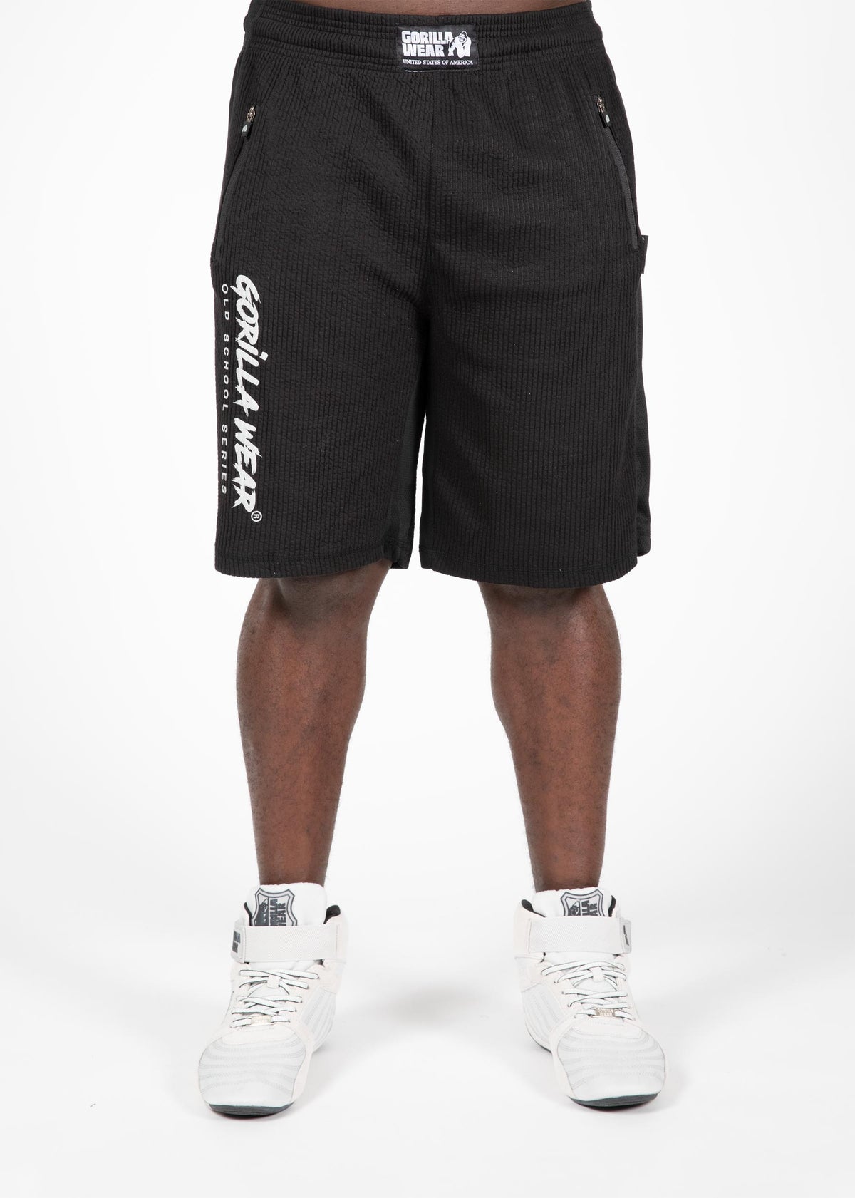 Gorilla Wear Augustine Old School Shorts, black