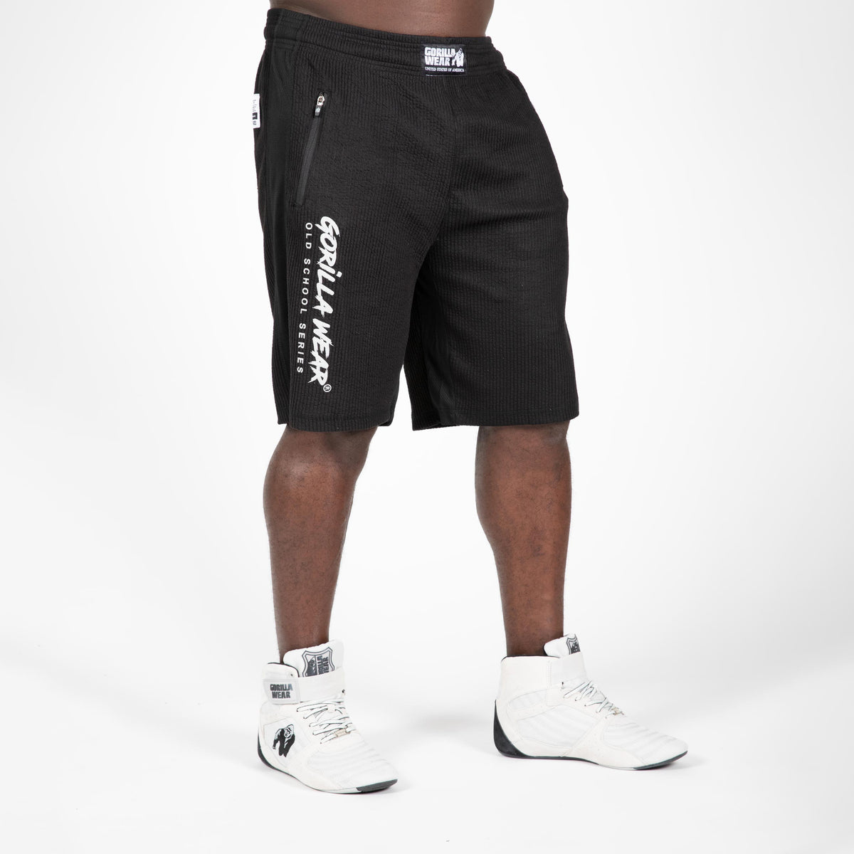 Gorilla Wear Augustine Old School Shorts, black