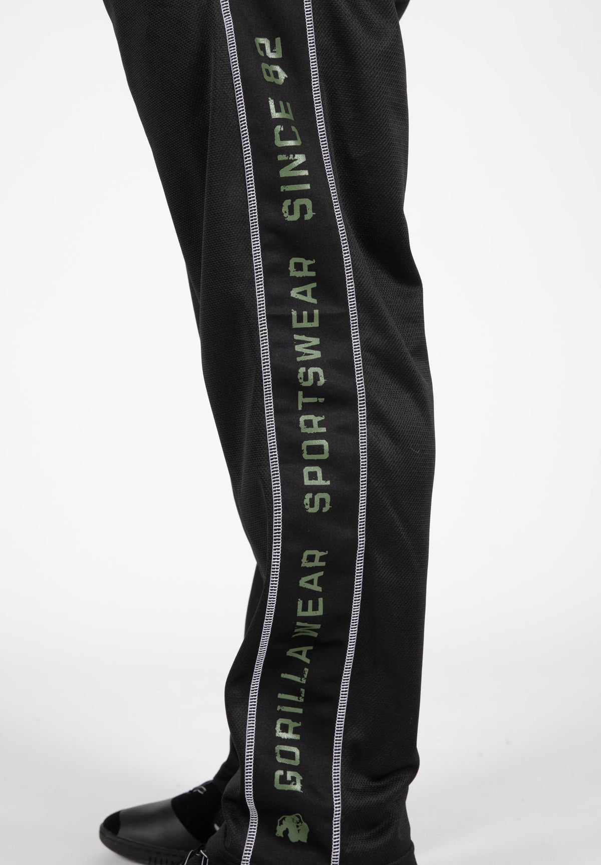 Gorilla Wear Functional Mesh Pants, black/green