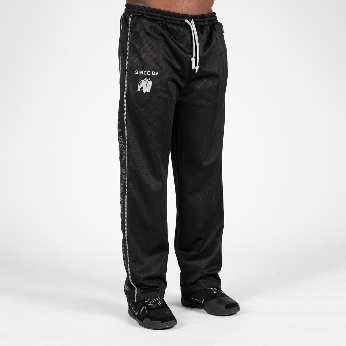 Gorilla Wear Functional Mesh Pants, black/green