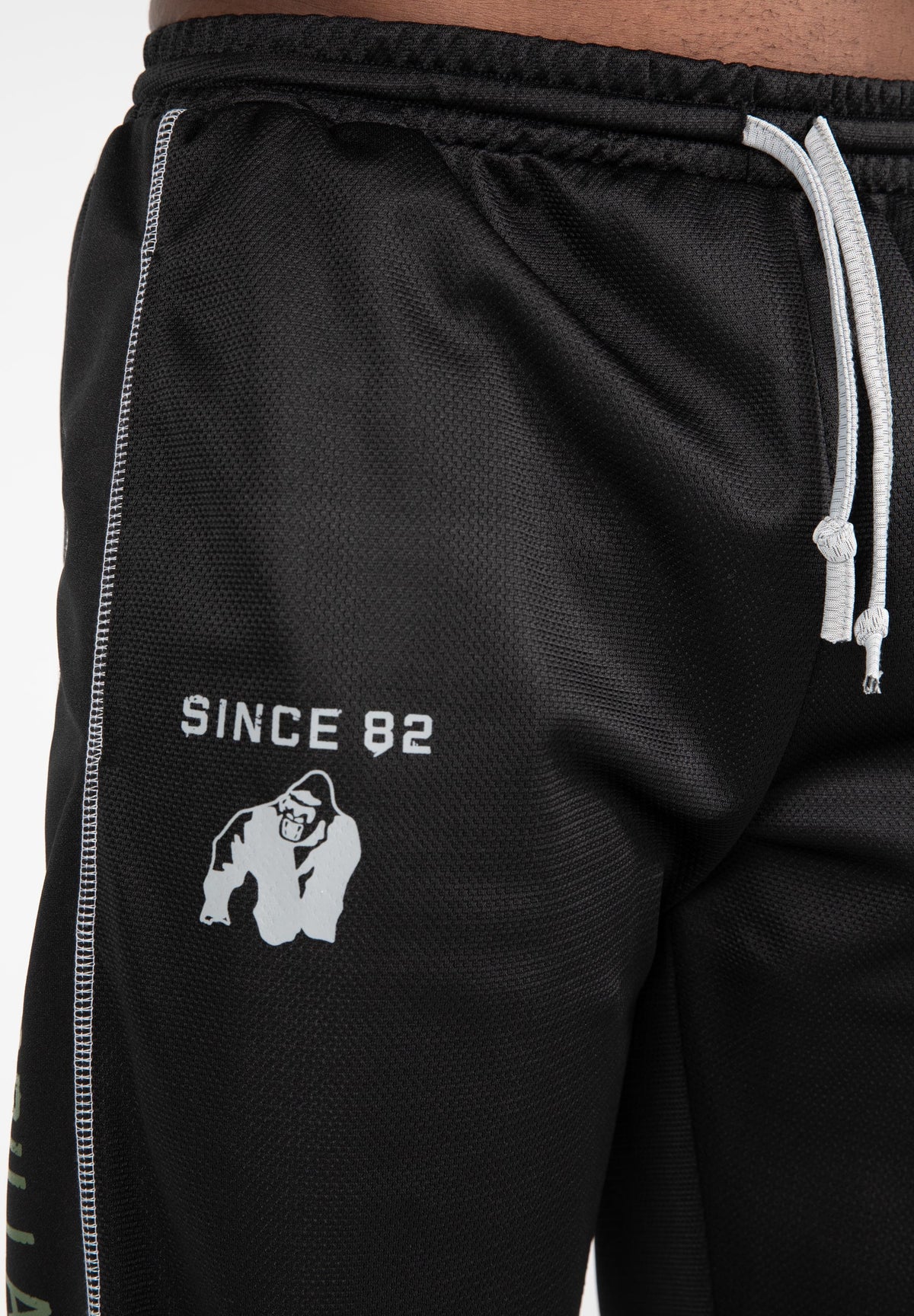 Gorilla Wear Functional Mesh Pants, black/green