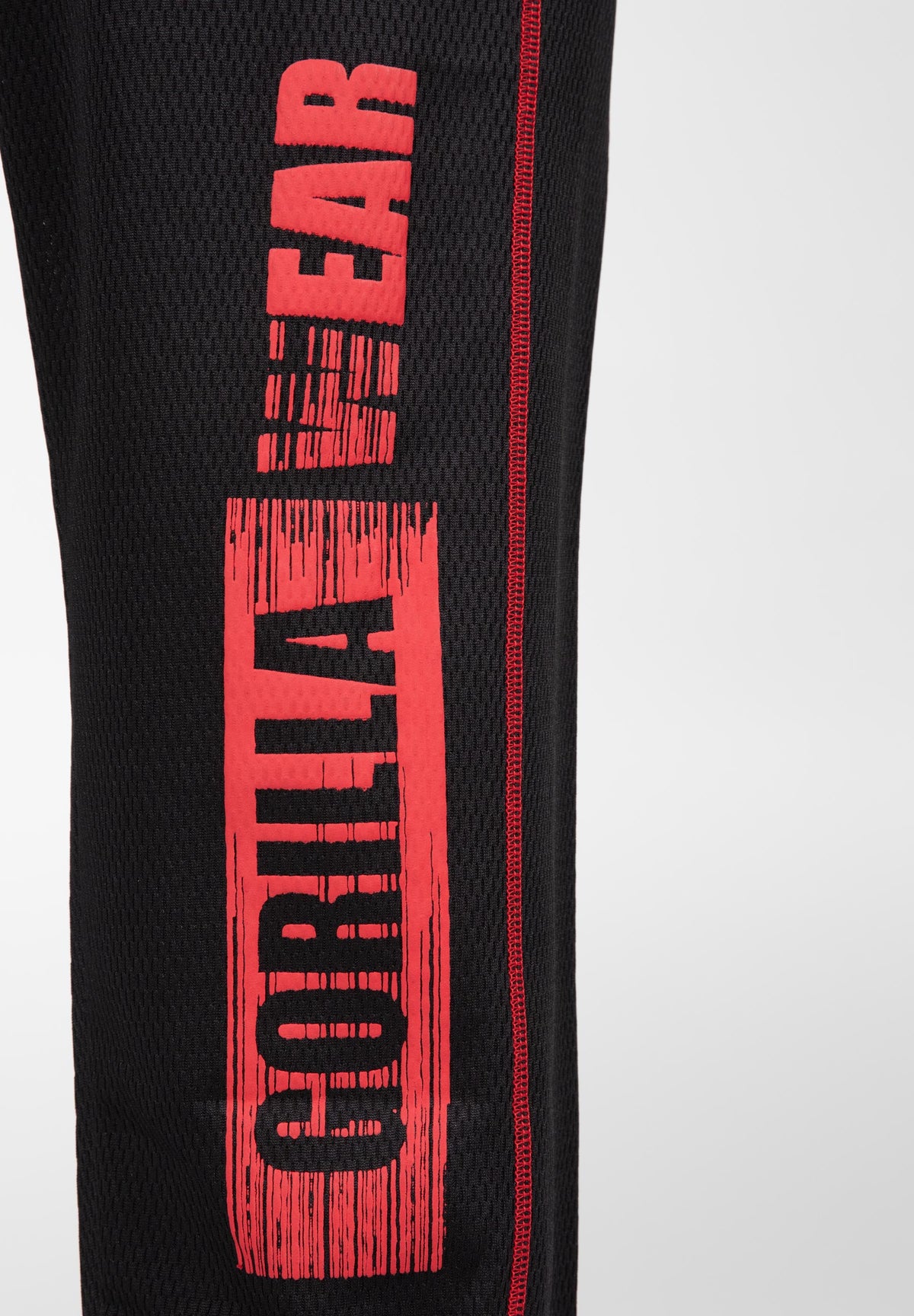 Gorilla Wear Wallace Mesh Pants, black/red