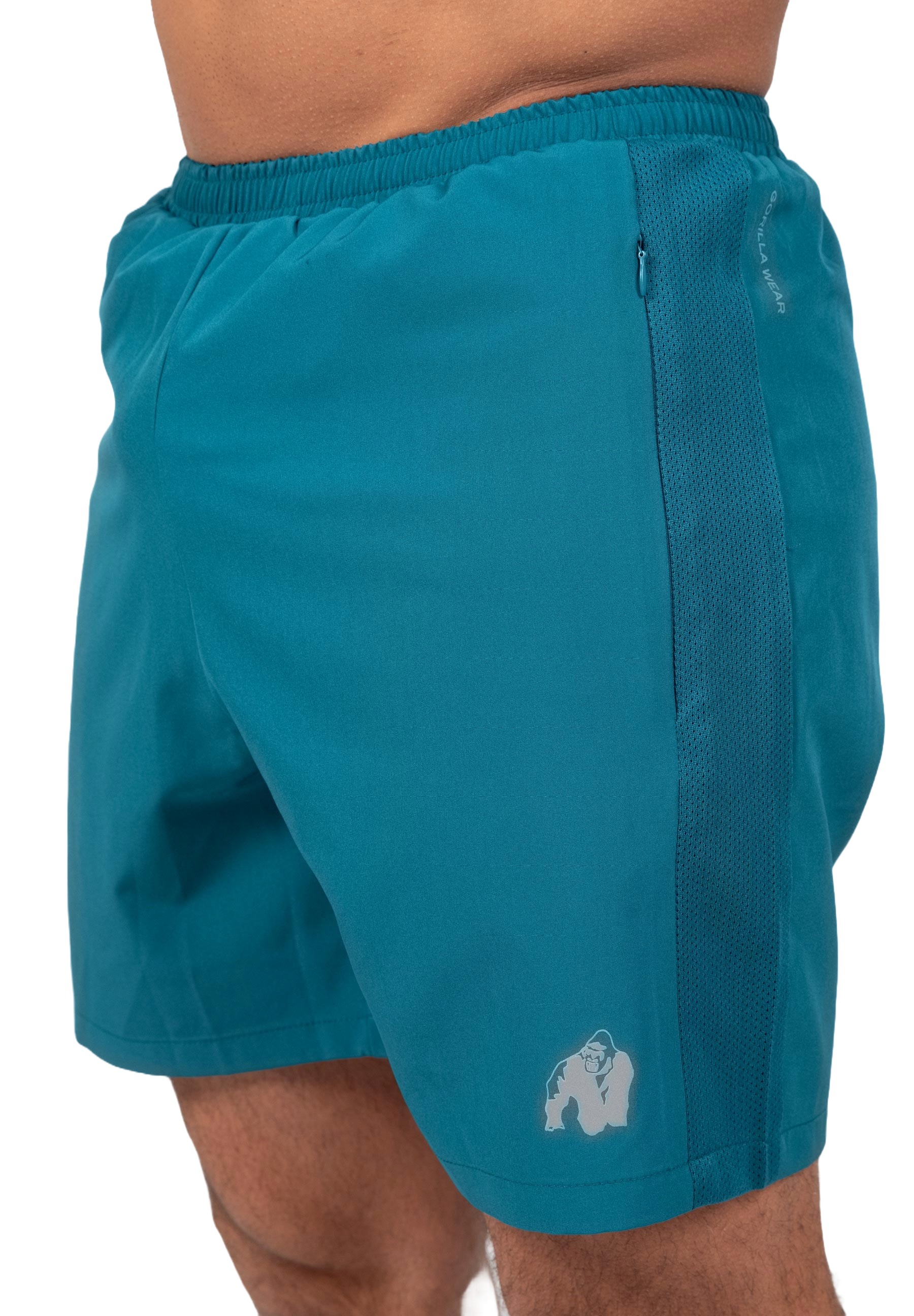 Gorilla Wear Lubec Shorts, petrol