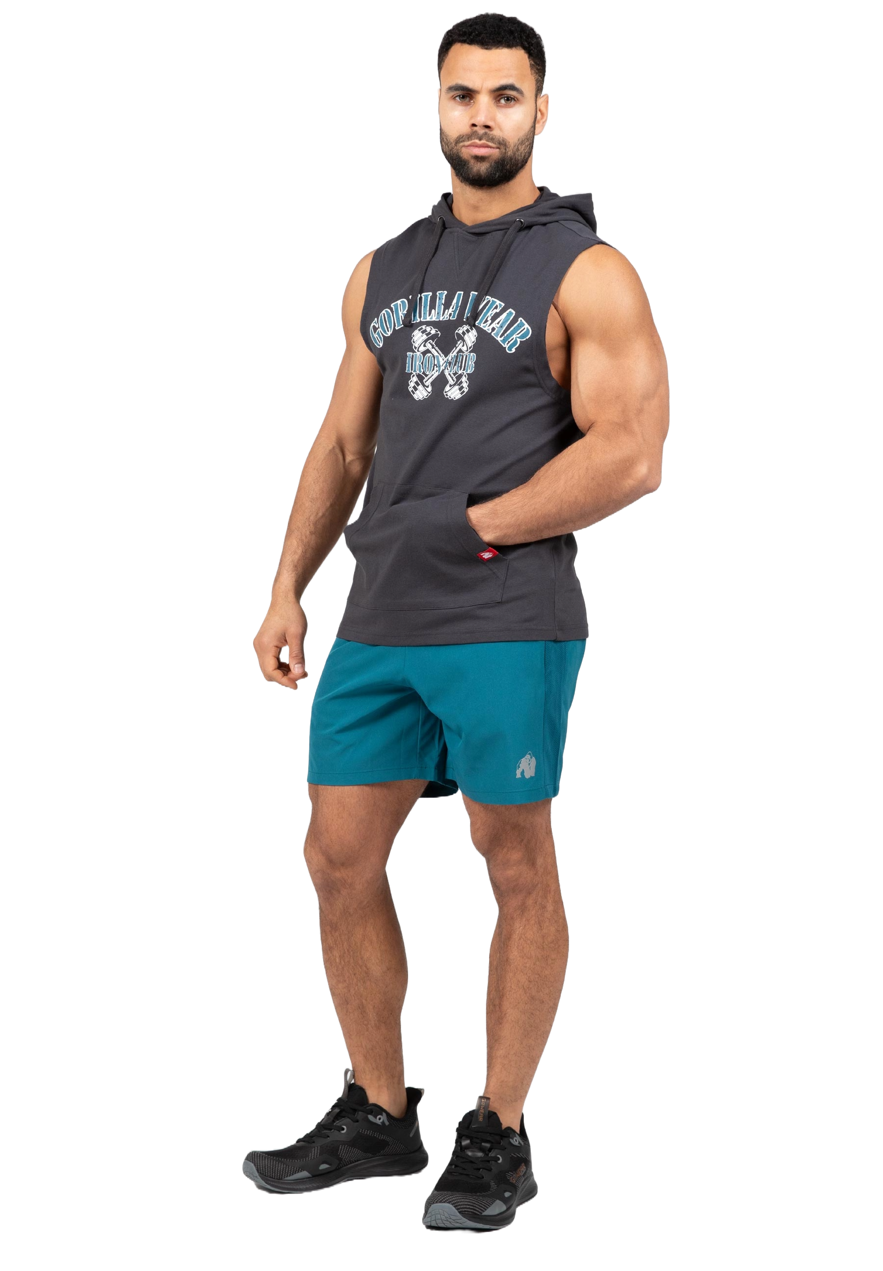 Gorilla Wear Lubec Shorts, petrol