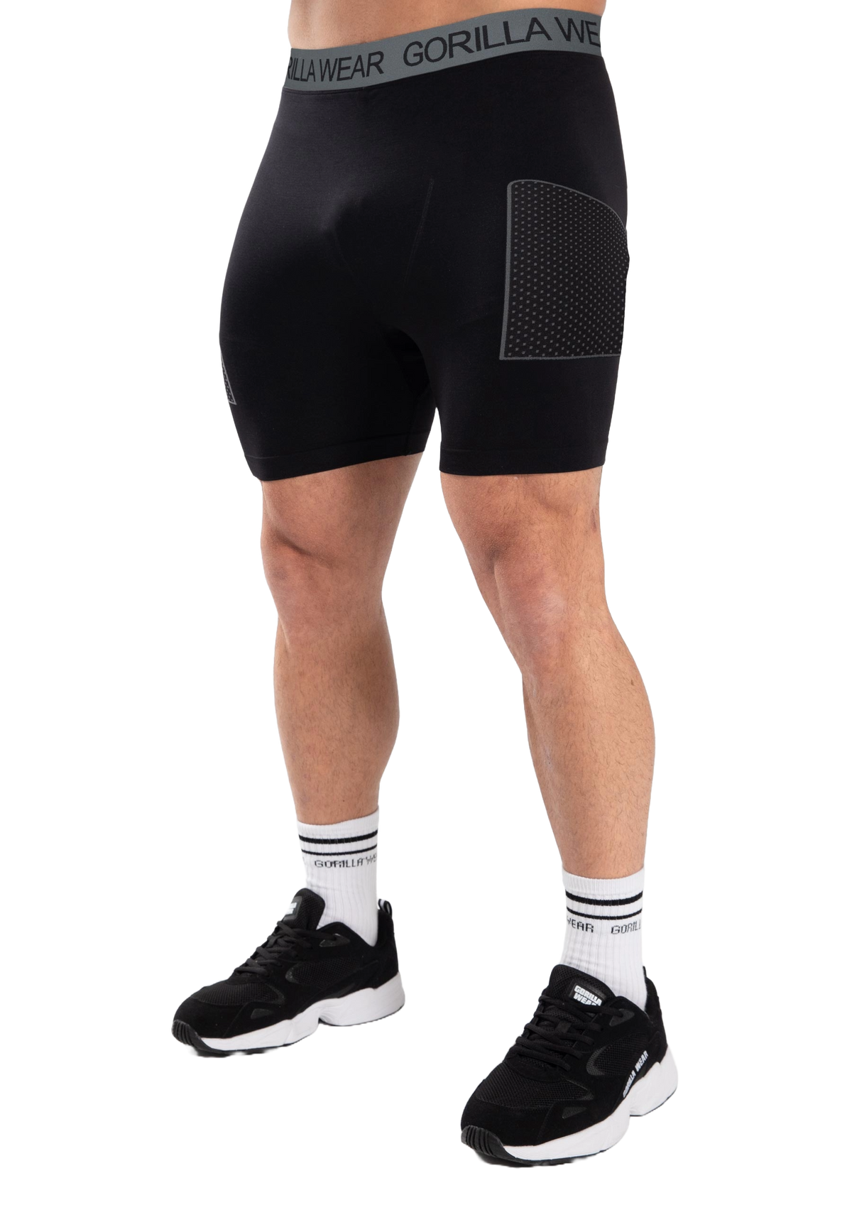 Gorilla Wear Norton Seamless Short Tights, black