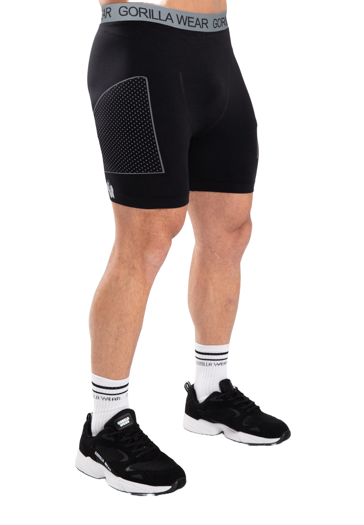 Gorilla Wear Norton Seamless Short Tights, black