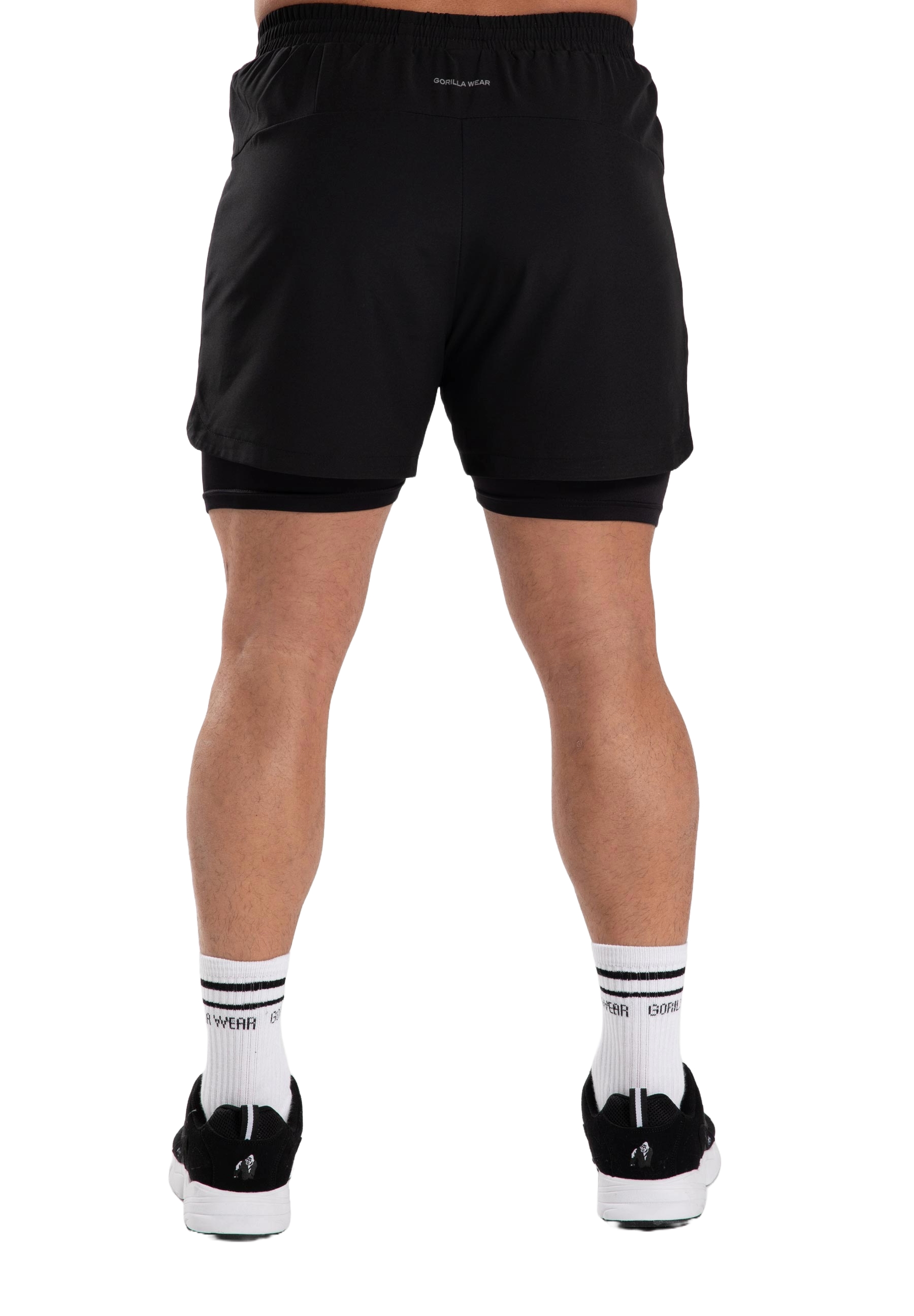 Gorilla Wear Cortez 2-In-1 Shorts, black