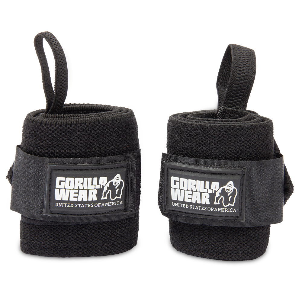 Gorilla Wear Wrist Wraps Basic, black