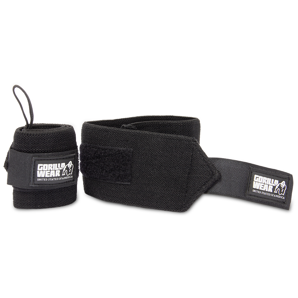 Gorilla Wear Wrist Wraps Basic, black