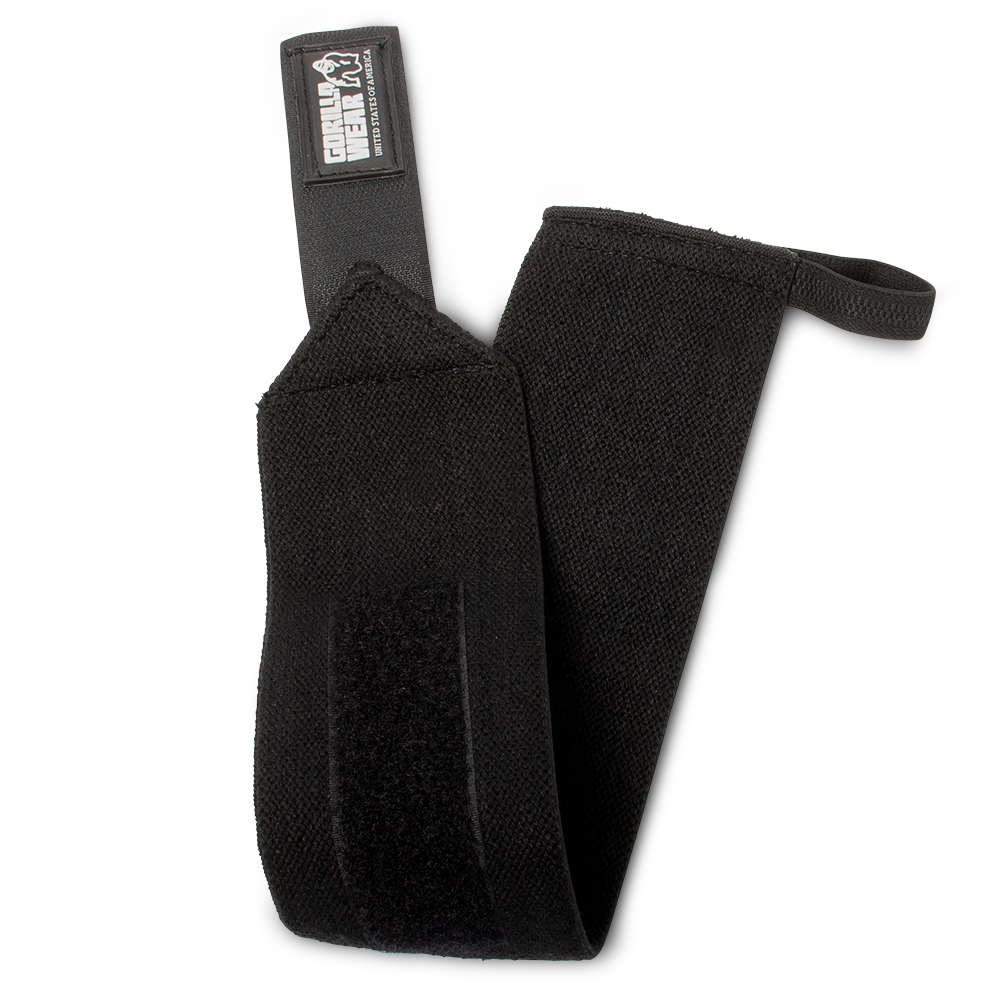 Gorilla Wear Wrist Wraps Basic, black