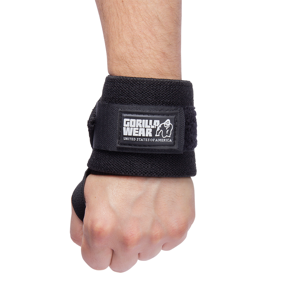 Gorilla Wear Wrist Wraps Basic, black