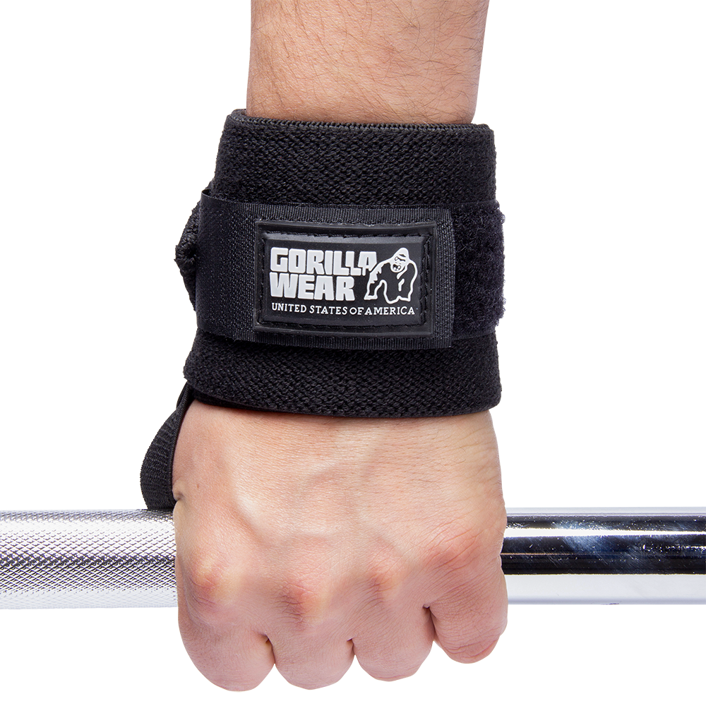 Gorilla Wear Wrist Wraps Basic, black
