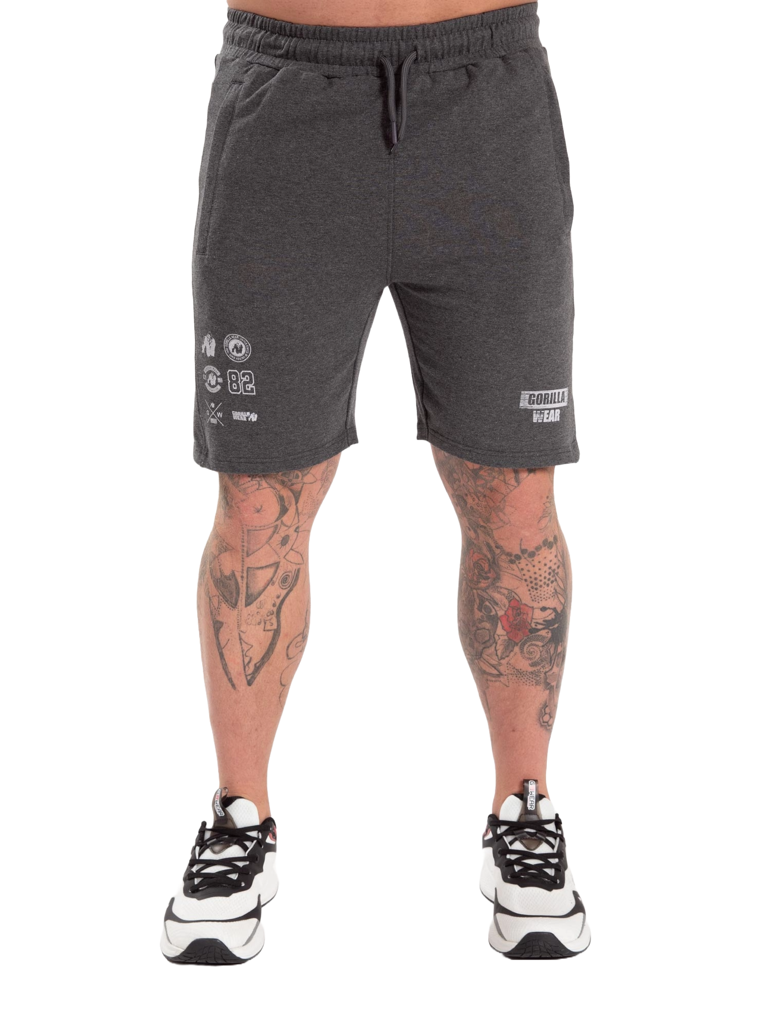 Gorilla Wear Lopez Shorts, dark grey melange