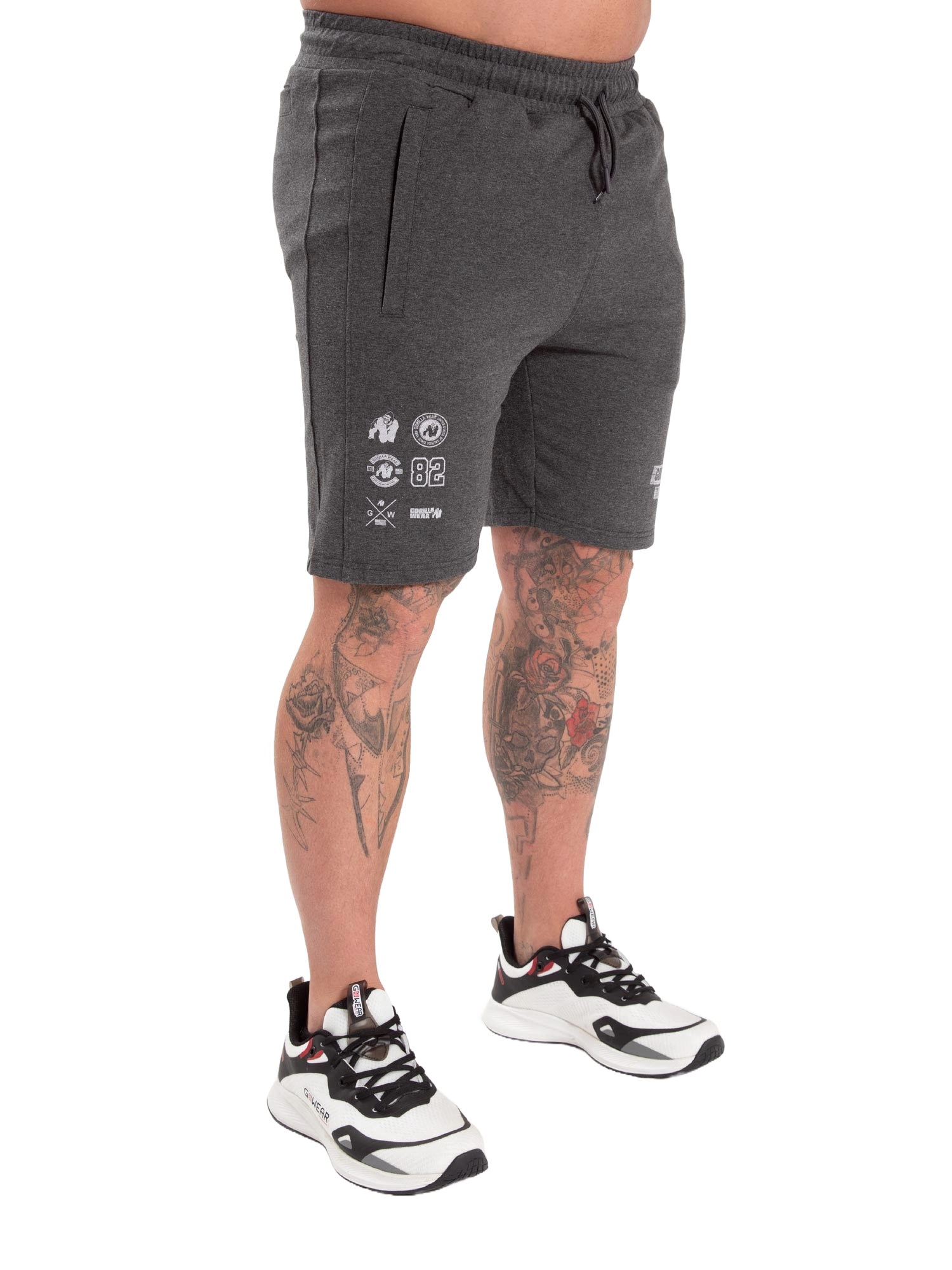 Gorilla Wear Lopez Shorts, dark grey melange