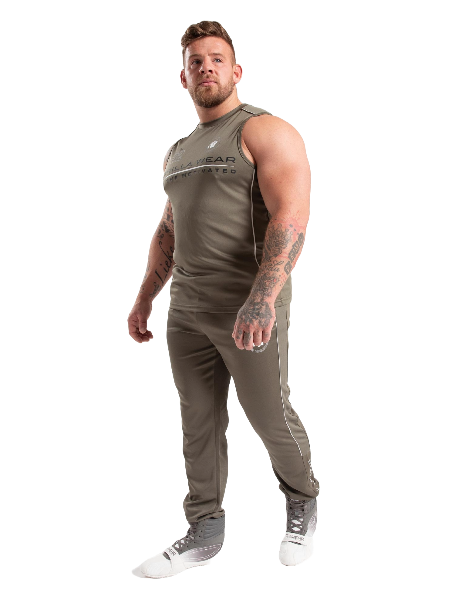 Gorilla Wear Broxton Track Pants, army green
