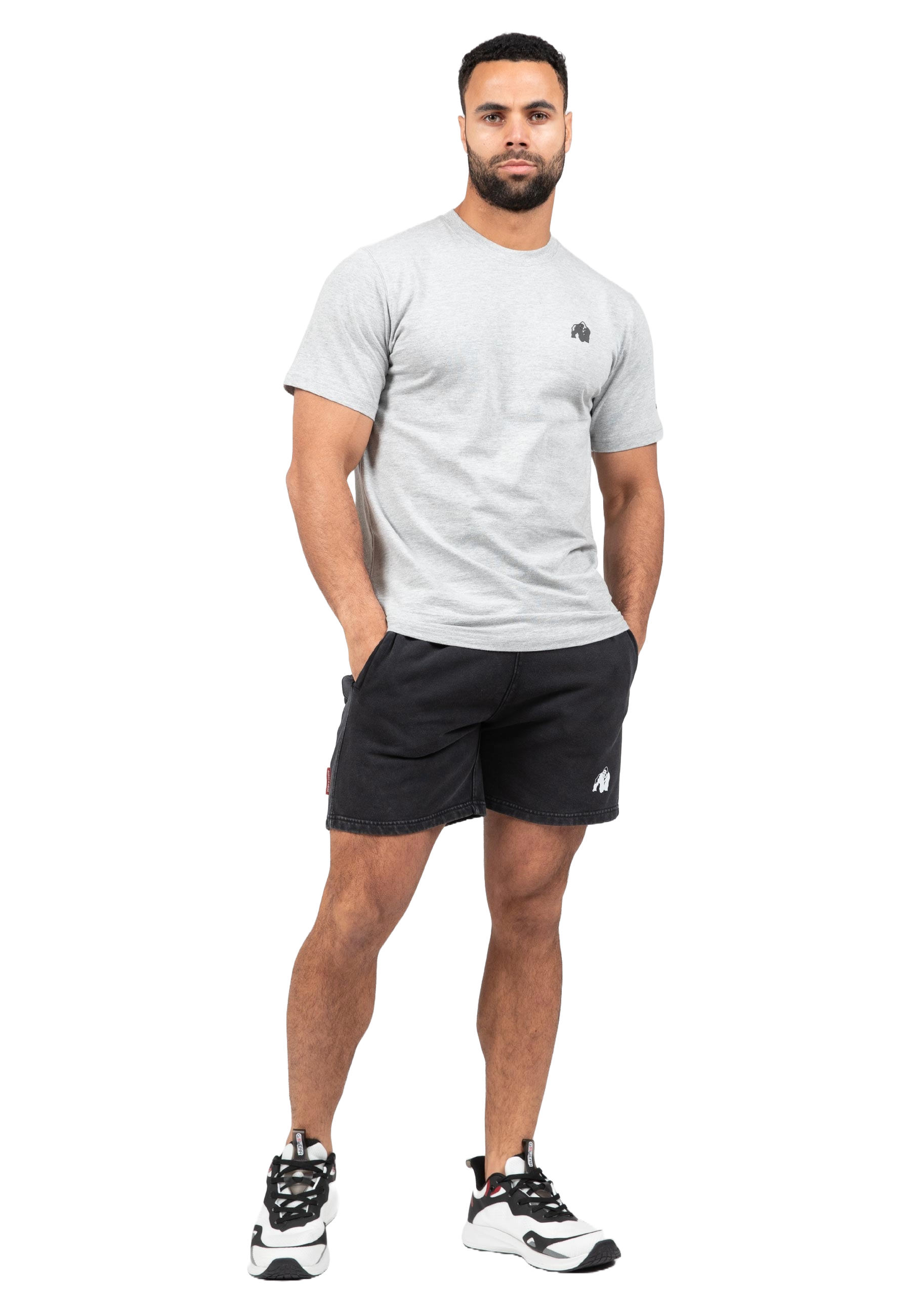 Gorilla Wear Curtis Sweatshorts, washed grey
