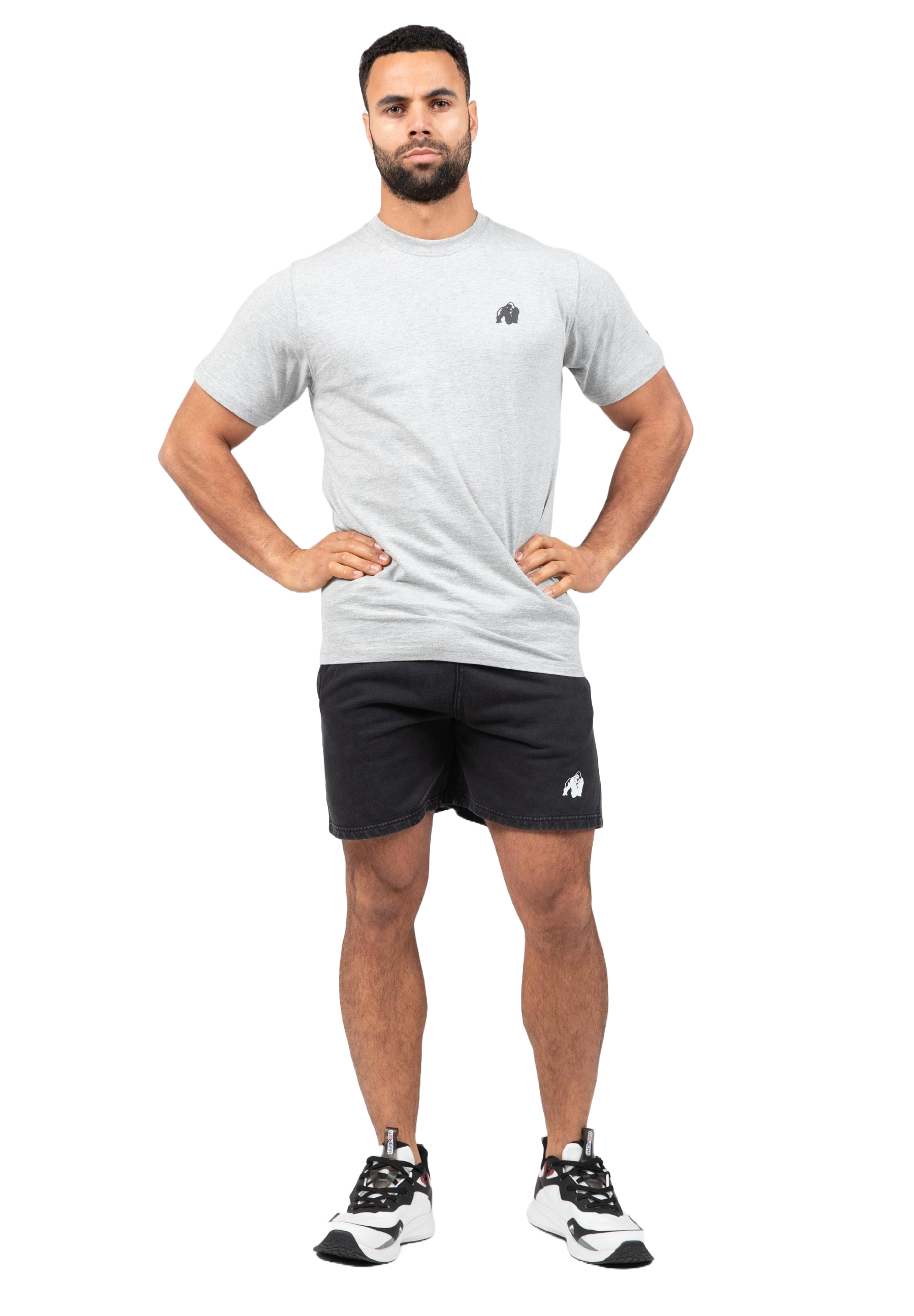 Gorilla Wear Curtis Sweatshorts, washed grey