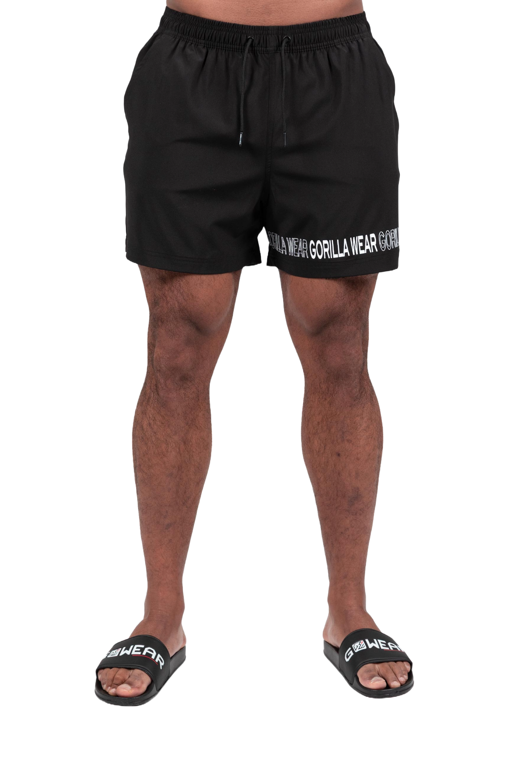 Gorilla Wear Otis Swim Shorts, black