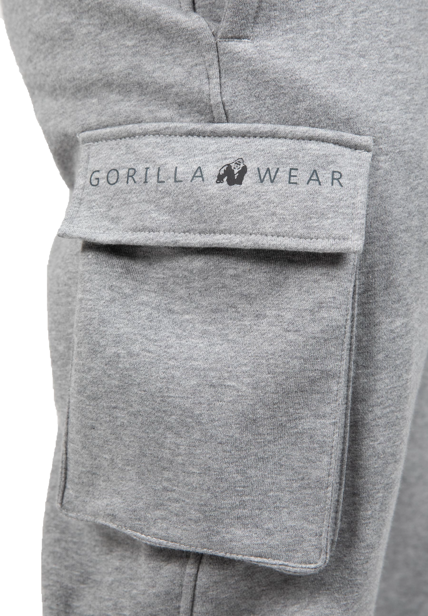 Gorilla Wear Hudson Cargo Sweatpants, grey melange