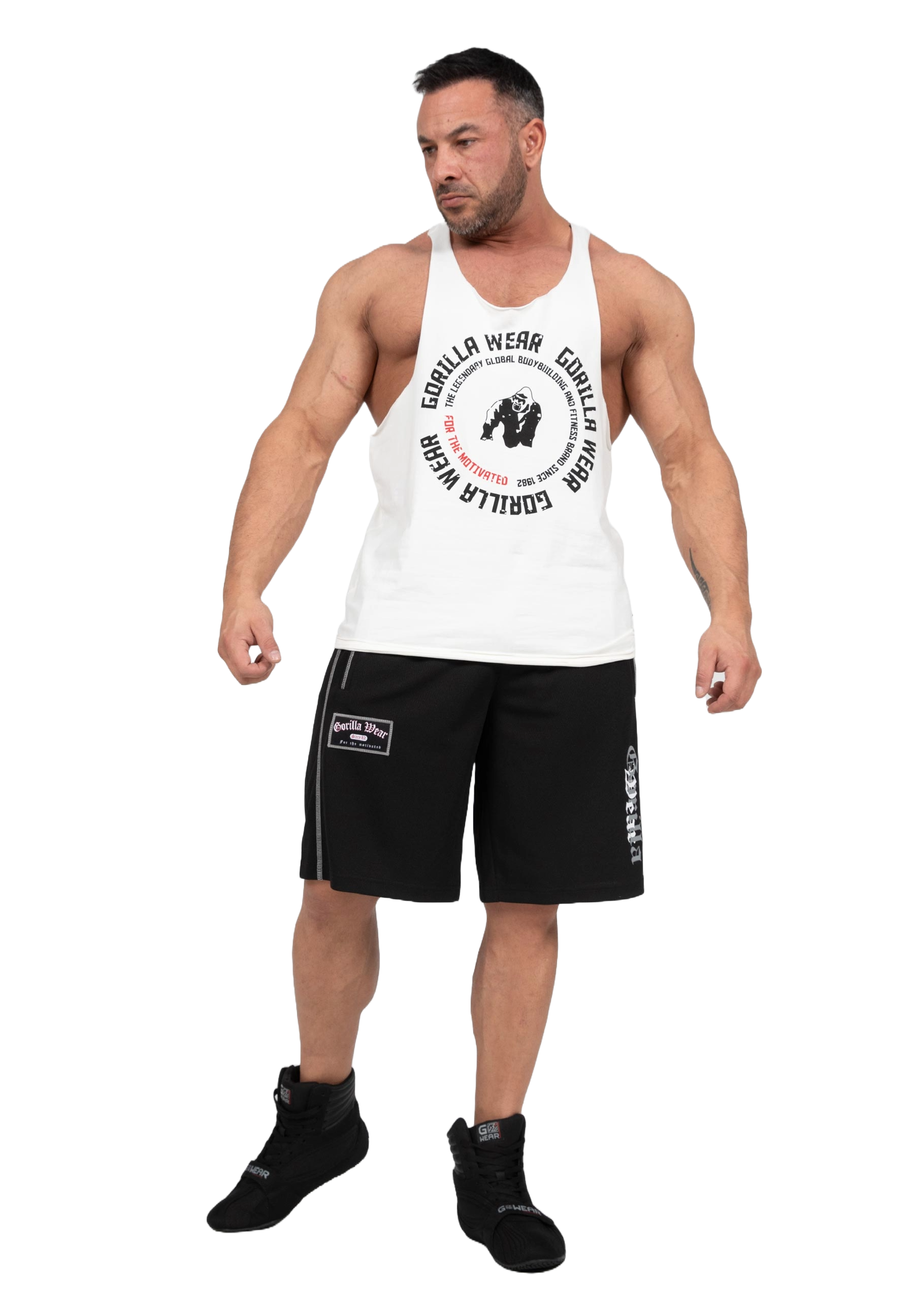 Gorilla Wear Marlow Mesh Shorts, black/grey