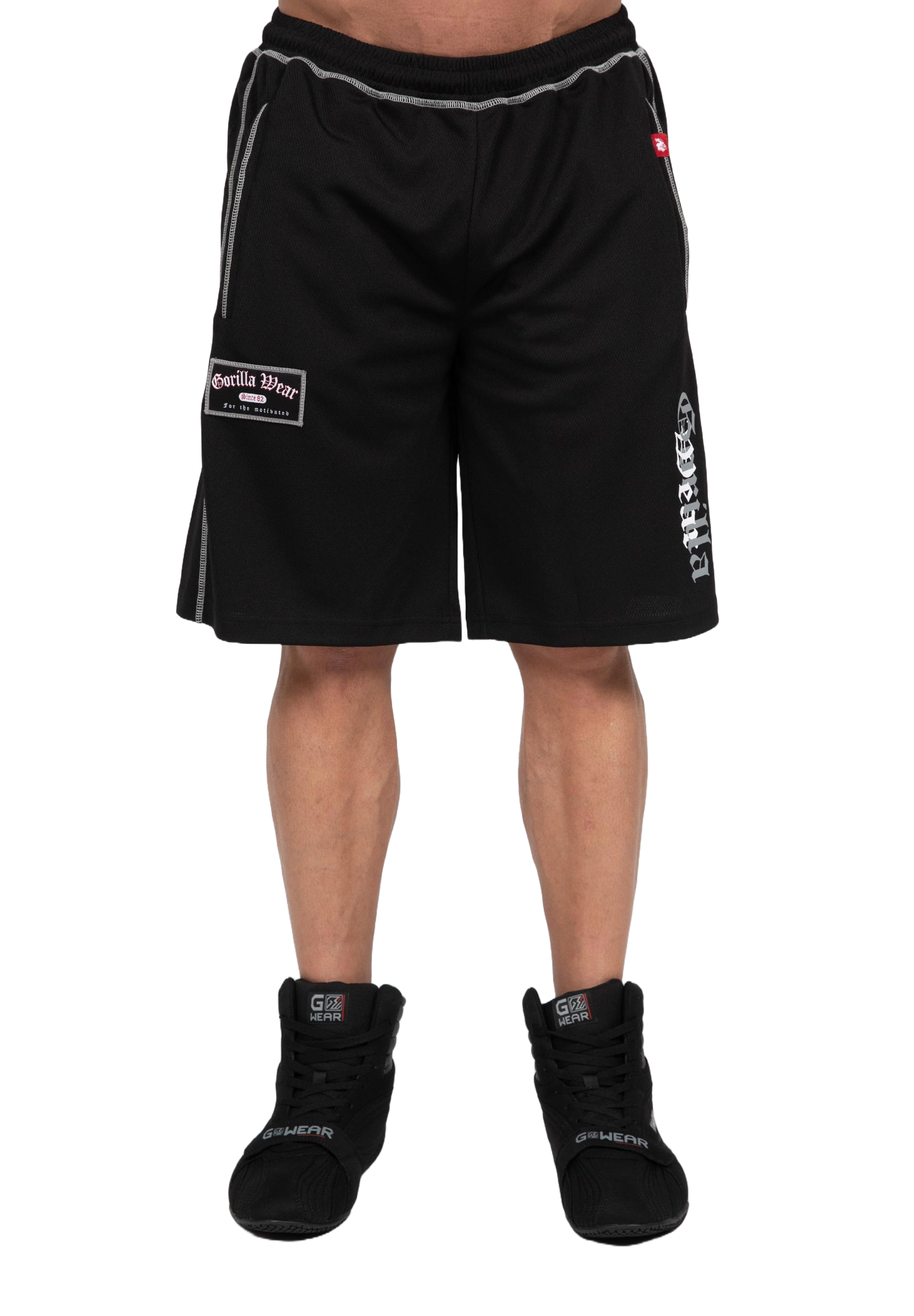 Gorilla Wear Marlow Mesh Shorts, black/grey