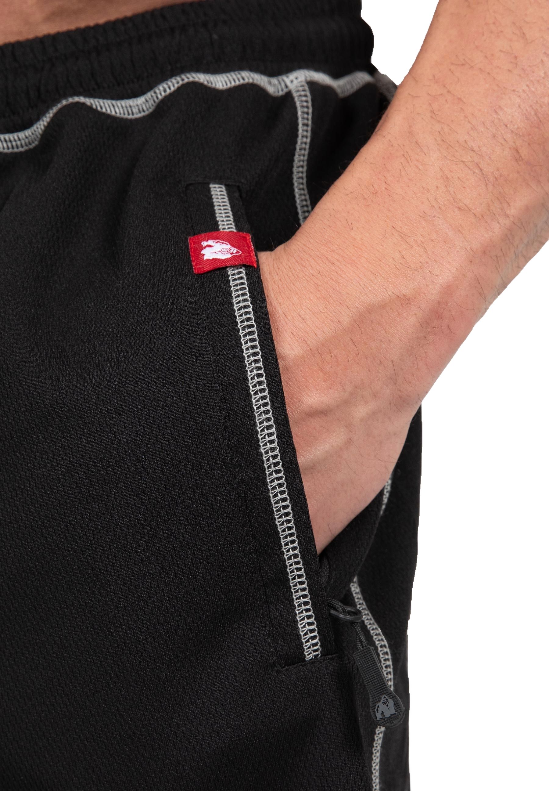 Gorilla Wear Marlow Mesh Shorts, black/grey