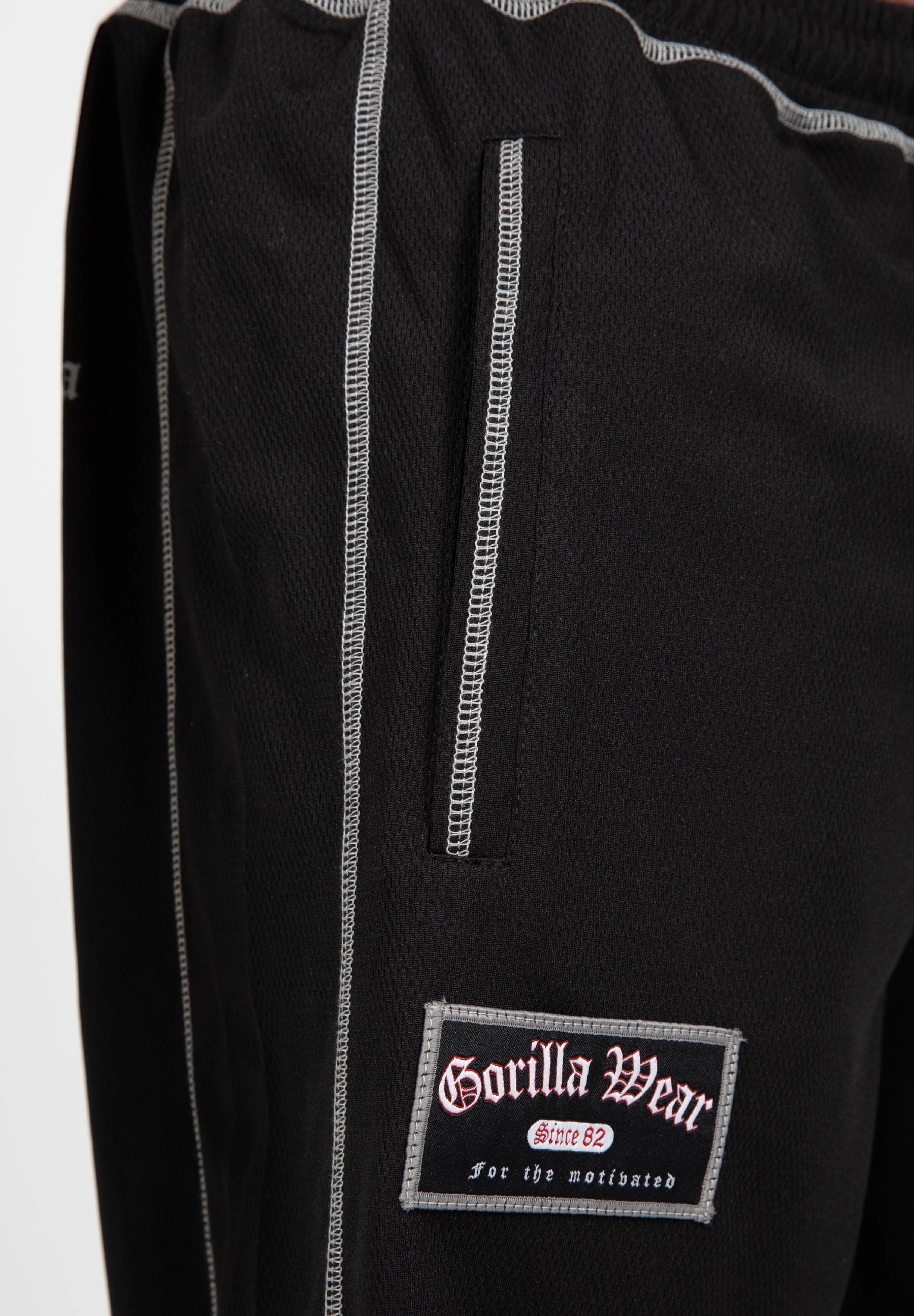 Gorilla Wear Marlow Mesh Shorts, black/grey