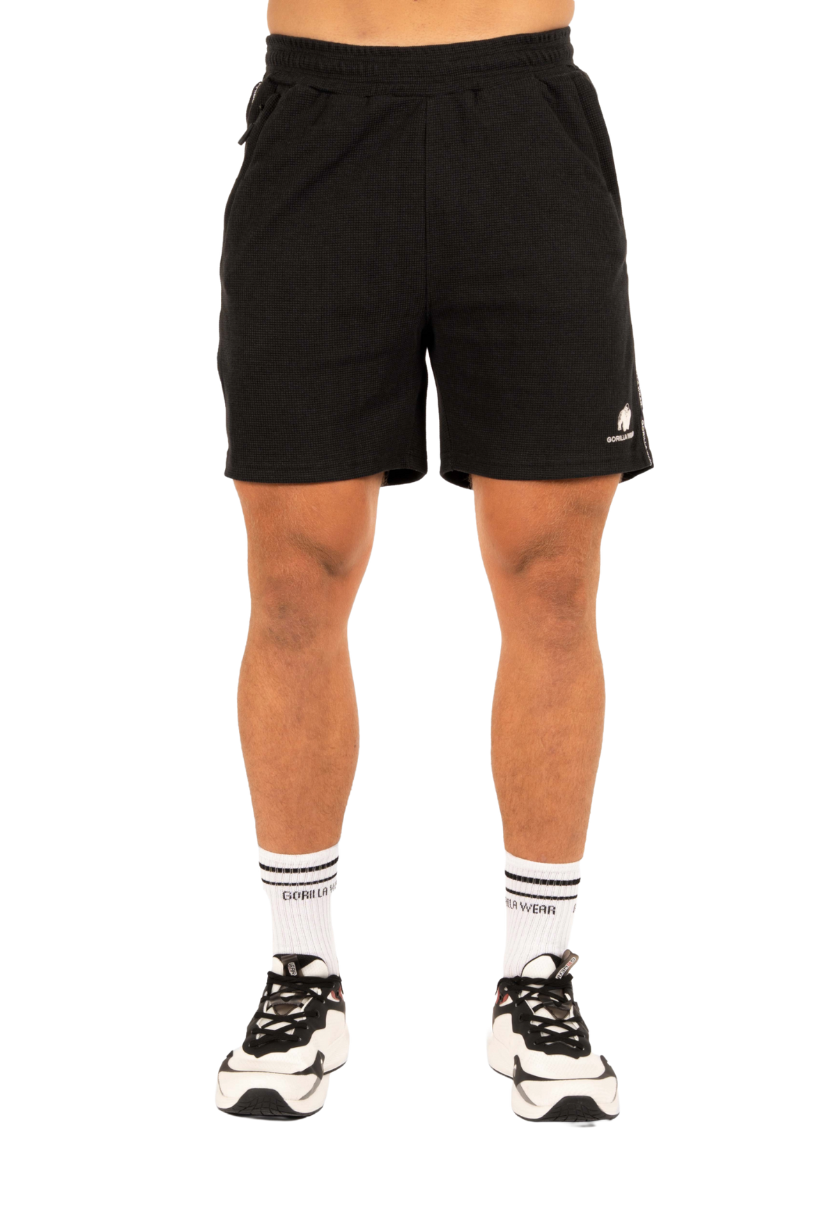 Gorilla Wear Harvey Track Shorts, black