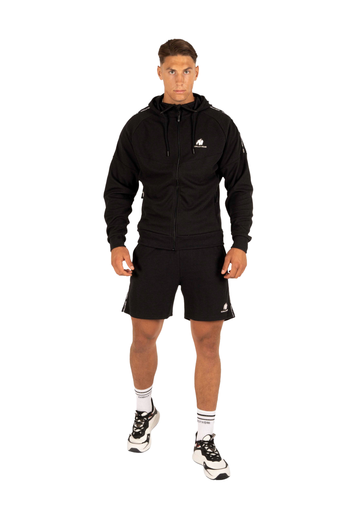 Gorilla Wear Harvey Track Shorts, black