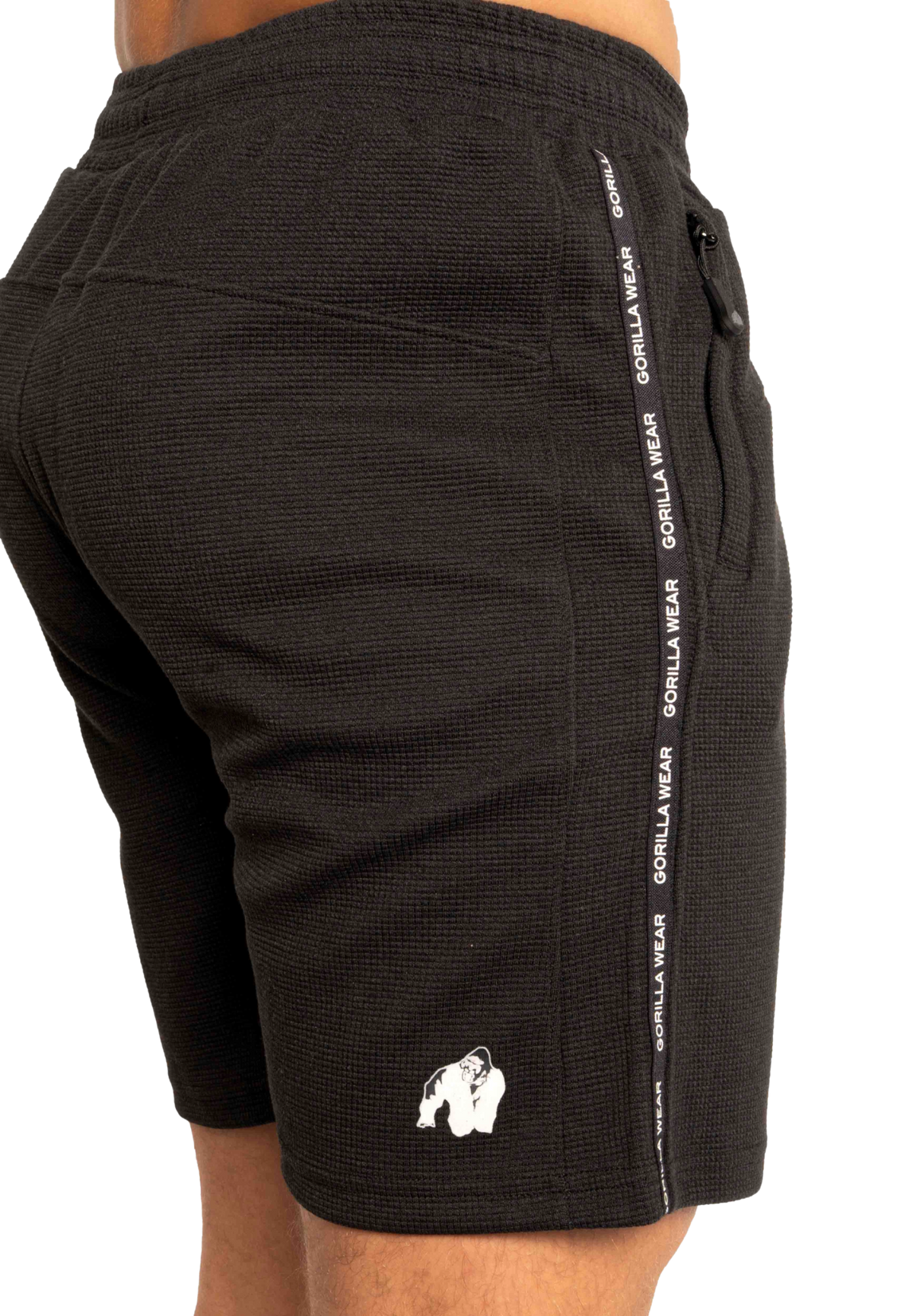 Gorilla Wear Harvey Track Shorts, black