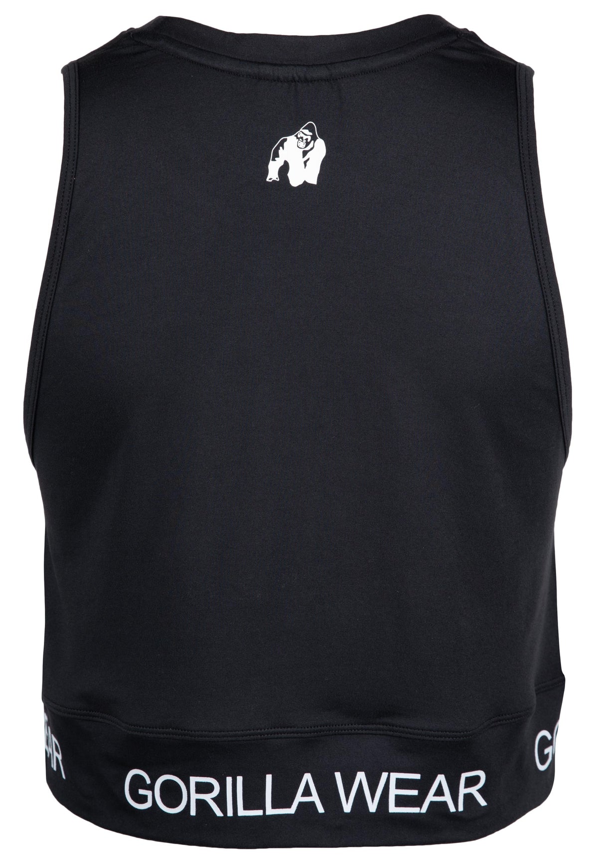 Gorilla Wear Colby Cropped Tank Top, black