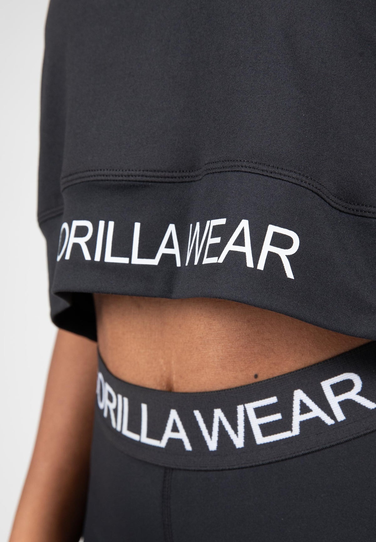 Gorilla Wear Colby Cropped Tank Top, black