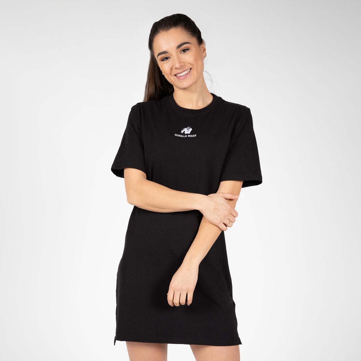 Gorilla Wear Neenah T-Shirt Dress, black