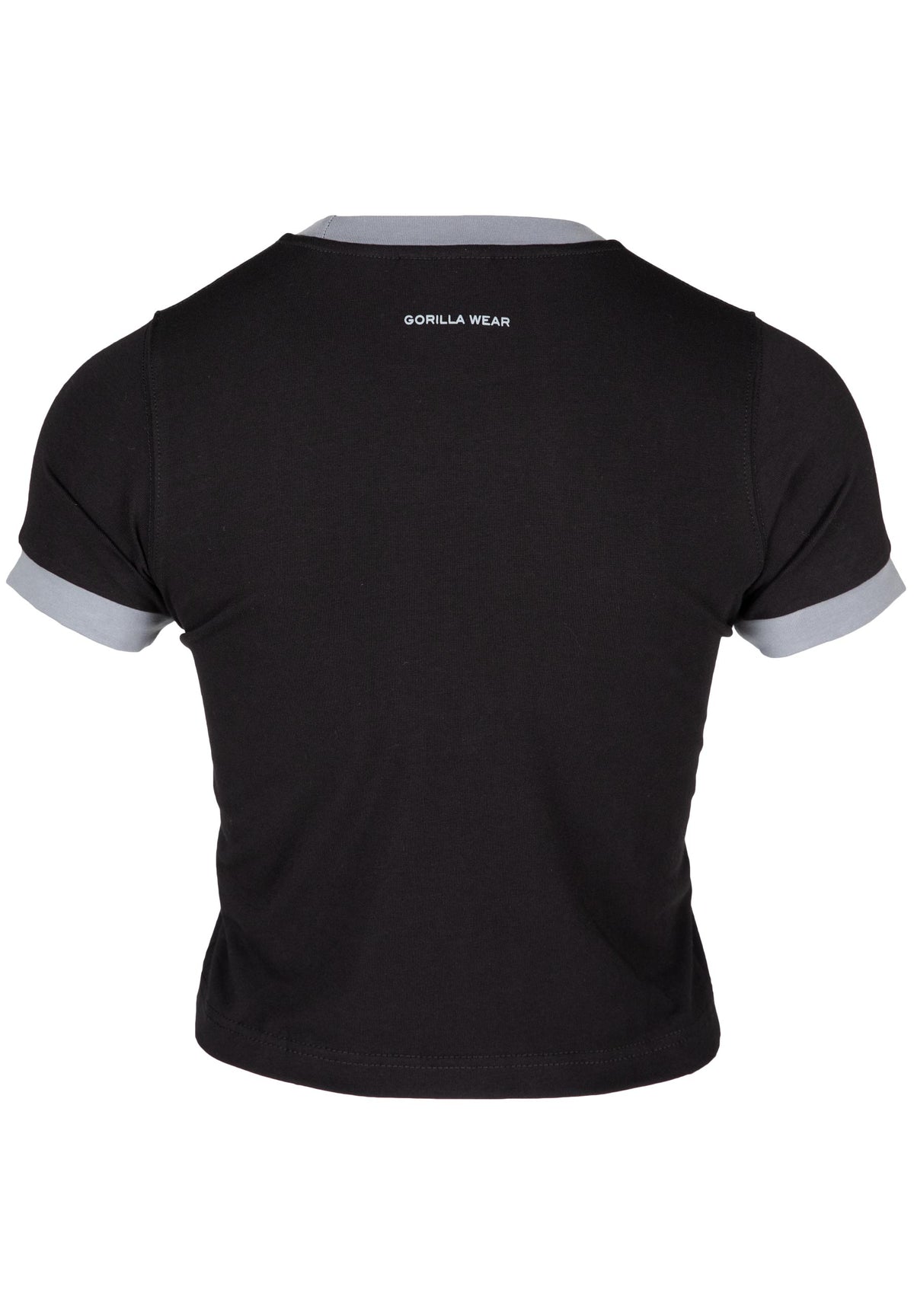 Gorilla Wear New Orleans Cropped T-Shirt, black