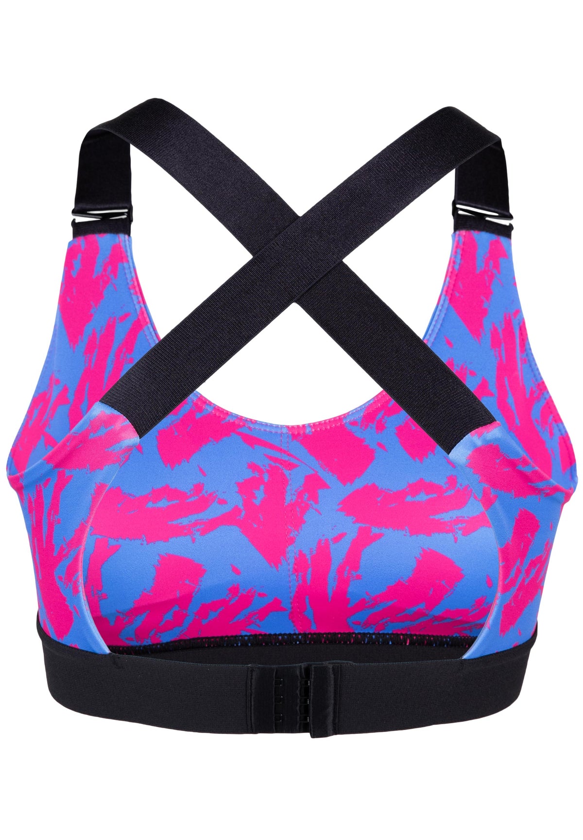 Gorilla Wear Colby Sports Bra, blue/pink